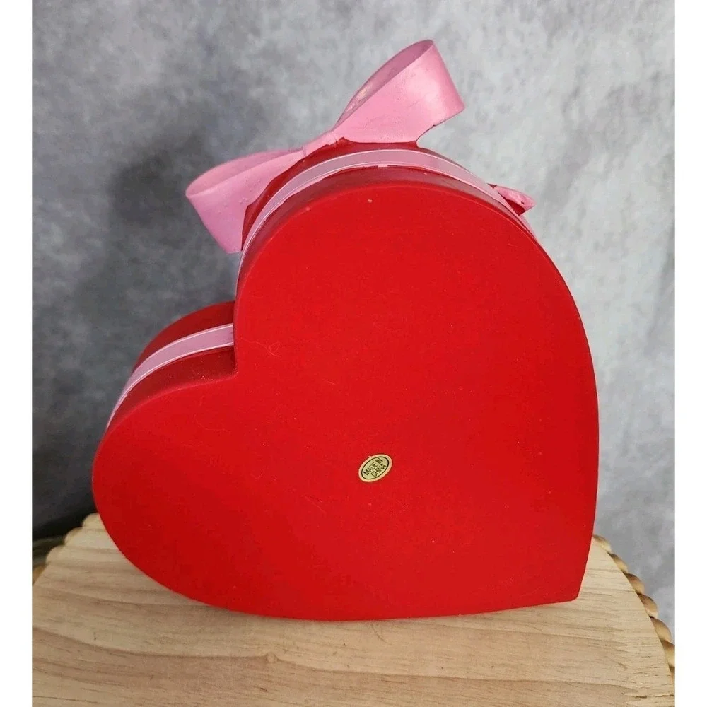 Sweet Treats Valentines Heart Box of Chocolates Tabletop Resin Decoration 8